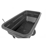 Dispozitiv de imprastitat HECHT 256, pentru seminte sare sau ingrasamant, capacitate cuva 60 litri, latime raspandire 3.5 m