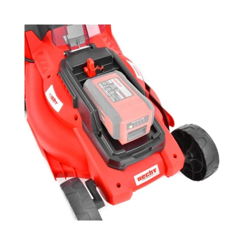 Masina de tuns iarba pe acumulatori HECHT 5034, latime de taiere 34 cm, cos colector 35 litri, 40V, fara acumulator si incarcator