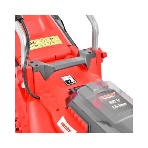 Masina de tuns iarba pe acumulatori HECHT 5034, latime de taiere 34 cm, cos colector 35 litri, 40V, fara acumulator si incarcator