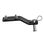 Remorca pentru transport HECHT 53080, compatibila si cu tractoarele de gazon, capacitate incarcare 300 kg