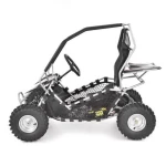 Masinuta pentru copii Buggy HECHT 54899 Silver, acumulator 36 V, 12 Ah, viteza maxima 30 km/h, greutate maxima 54 kg, argintiu