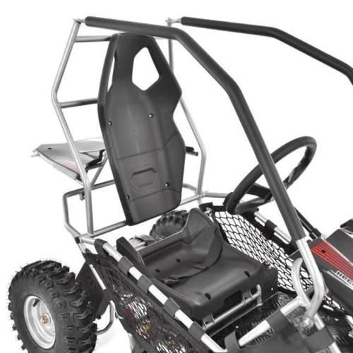 Masinuta pentru copii Buggy HECHT 54899 Silver, acumulator 36 V, 12 Ah, viteza maxima 30 km/h, greutate maxima 54 kg, argintiu