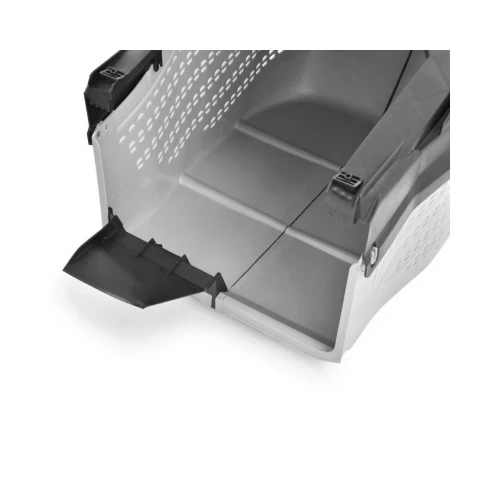 Masina de tuns iarba cu motor pe benzina, autopropulsata, HECHT 550 SW, 2.6 kW, 170 CC, latime de lucru 48 cm, cos colector 60 l