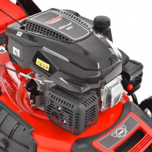 Masina de tuns iarba cu motor pe benzina, autopropulsata, HECHT 554 SX 5in1, 4.4 kW, 224 CC, latime de lucru 53 cm, cos colector 75 l