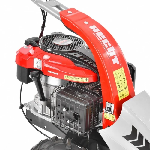 Motocositoare HECHT 587, motor 4 timpi, capcitate cilindrica 196 CC, putere 5 CP, latime 87 cm, carcasa de otel, inaltime ajustabila