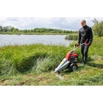 Motocositoare HECHT 587, motor 4 timpi, capcitate cilindrica 196 CC, putere 5 CP, latime 87 cm, carcasa de otel, inaltime ajustabila