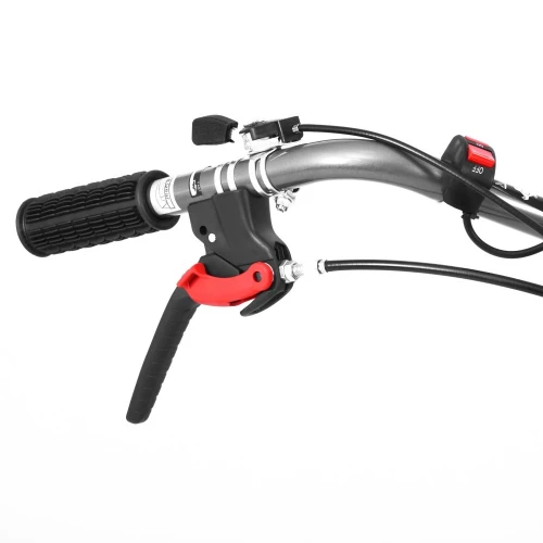 Motosapa HECHT 7970, motor 4 timpi, capacitate cilindrica 212 CC, 3.6 kW, 5 CP, latime de lucru 110 cm, 3 viteze