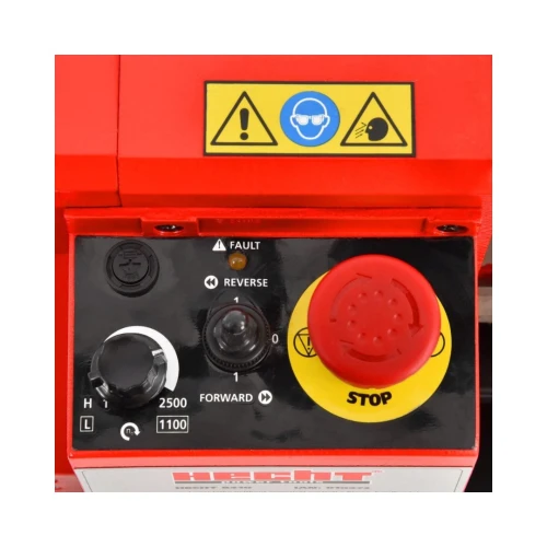 Strung electric pentru metal HECHT 8410, 370W, MT2, MT3, diametru maxim 180 mm, lungime maxima 300 mm