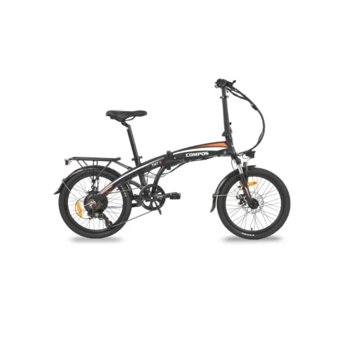 Bicicleta electrica Hecht Compos Black, schimbator shimano