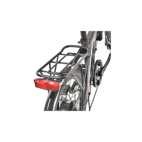 Bicicleta electrica Hecht Compos Black, schimbator shimano