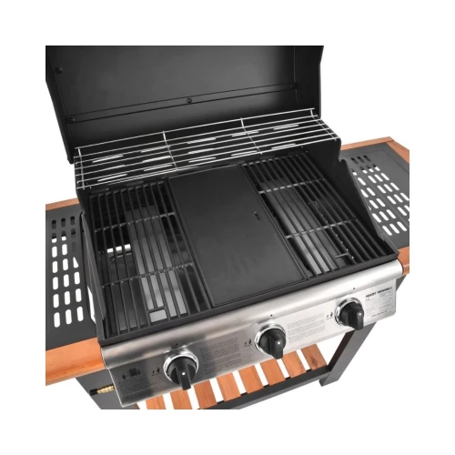 Gratar pe gaz, HECHT FIRE WOOD 3