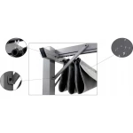 Pergola HECHT PERGOLA 4x3 m acoperis retractabil