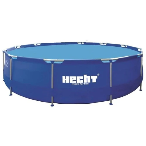 Piscina HECHT 3476 Blue Sea, dimensiuni 300 x 76 cm, volum 4383 litri, kit de reparare inclus
