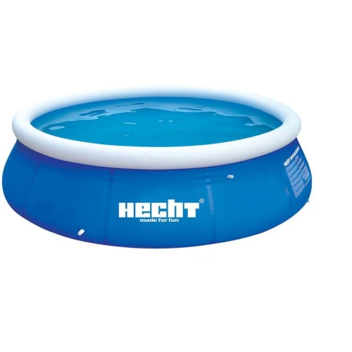 Piscina gonflabila HECHT 3276 Blue Sea, dimensiuni 300 x 76 cm, volum 3618 litri, kit de reparare inclus