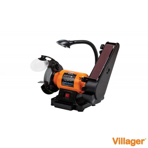 Polizor de banc cu banda VILLAGER VLN 375, 375 W