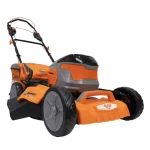 Masina de tuns gazon pe acumulator RURIS RXI RXRI4645Ae, latime taiere 460 mm, inaltime de lucru 25-80 mm, cu acumulator Li-Ion 20 V 5 Ah, incarcator