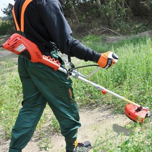 Trimmer electric Hecht 1445, putere 1400 W, latime de lucru 42 cm, greutate 5 kg