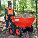 Transportor cu roti HECHT 2650, motor pe benzina, putere 6.5 CP, capacitate cilindrica 196 CC, capacitate incarcare 500 kg