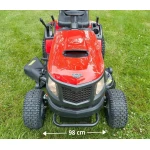 Tractor pentru gazon Hecht 5114, 452 cmc, 14 cp, 8.3 Km/h, latime de lucru 98 cm