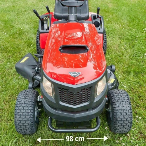 Tractor pentru gazon Hecht 5114, 452 cmc, 14 cp, 8.3 Km/h, latime de lucru 98 cm