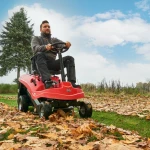 Tractor de tuns iarba Hecht 5161, autopropulsie, 6.5 CP