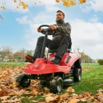 Tractor de tuns iarba Hecht 5161, autopropulsie, 6.5 CP