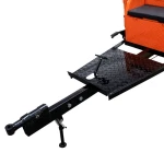 Remorca motocultor RURIS 551XL, capacitate incarcare 550 kg, basculare cu telescop