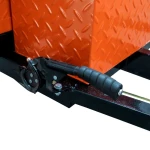 Remorca motocultor RURIS 551XL, capacitate incarcare 550 kg, basculare cu telescop