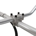 Motocoasa de umar RURIS RR 241 Bravo 241rr2022, motor benzina Khumma 2 timpi, 24 CC, 1 CP, diametru taiere 255 mm, ham, autocut, cutit 3 dinti