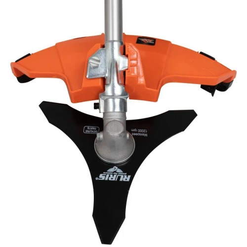 Motocoasa de umar RURIS RR 241 Bravo 241rr2022, motor benzina Khumma 2 timpi, 24 CC, 1 CP, diametru taiere 255 mm, ham, autocut, cutit 3 dinti