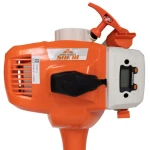 Motocoasa de umar RURIS RR 242 Bravo 242rr2022, motor Khumma 2 timpi, 24 CC, 1 CP, diametru taiere 255 mm, ham, autocut, cutit 2 dinti, cutit 3 dinti