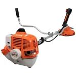 Motocoasa de umar RURIS RR 242 Bravo 242rr2022, motor Khumma 2 timpi, 24 CC, 1 CP, diametru taiere 255 mm, ham, autocut, cutit 2 dinti, cutit 3 dinti
