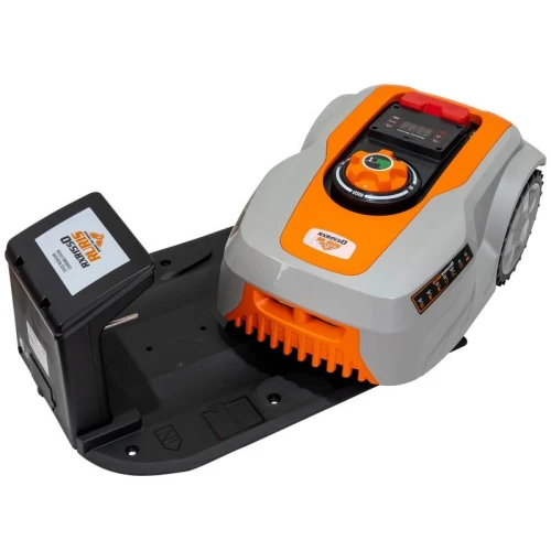 Robot de tuns gazon RURIS RXR 1550,, Bluetooth, Wifi, Senzori de ploaie, Senzori de impact