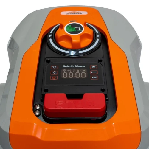 Robot de tuns gazon RURIS RXR 1550,, Bluetooth, Wifi, Senzori de ploaie, Senzori de impact