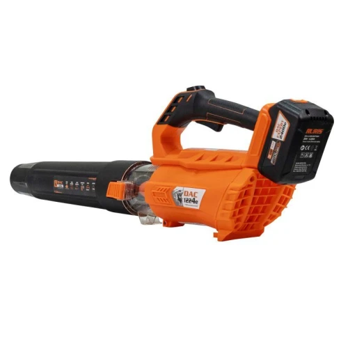 Suflanta electrica pe acumulator pentru frunze RURIS DAC 1224e, 80 Wh, viteza aer 35 m/s, volum aer 550 mc/h, fara acumulator, fara incarcator