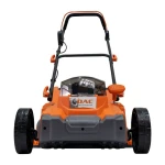 Masina de tuns gazon pe acumulator RURIS DAC 3744e, latime taiere 370 mm, inaltime de lucru 25-75 mm, cu acumulator Li-Ion 2 x 20 V 4 Ah, incarcator