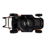 Masina de tuns gazon pe acumulator RURIS DAC 3324e, latime taiere 330 mm, inaltime de lucru 25-75 mm, cu acumulator Li-Ion 20 V 4 Ah, incarcator