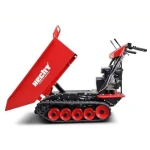 Transportor cu senile HECHT 2950, motor pe benzina, putere 9 CP, capacitate cilindrica 270 CC, capacitate incarcare 500 kg