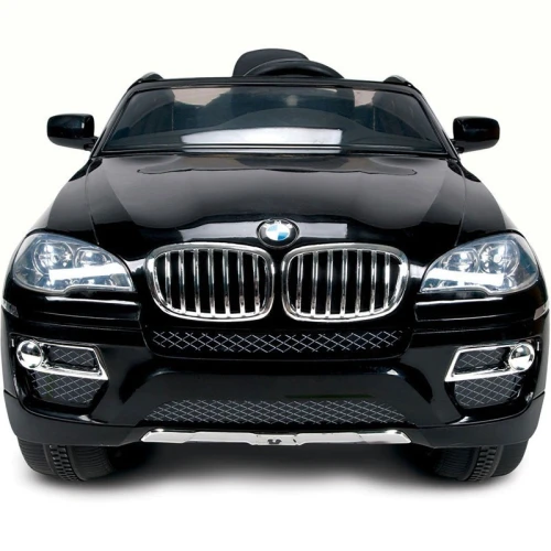 Masinuta electrica pentru copii HECHT BMW X6 Black, acumulator 2 x 6 V, 7 Ah / 45 W