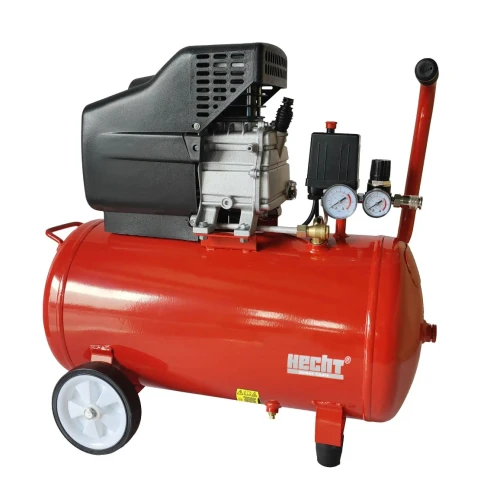 Compresor de aer HECHT 2053, 1.5 kW, 2 CP, 8 bar, 186 L/min, 50 litri(Resigilat)