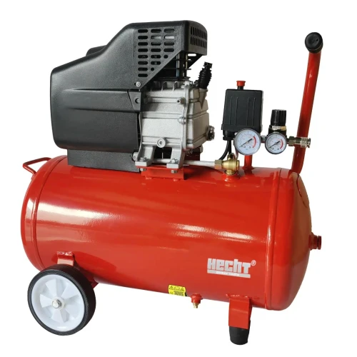 Compresor de aer HECHT 2053, 1.5 kW, 2 CP, 8 bar, 186 L/min, 50 litri(Resigilat)