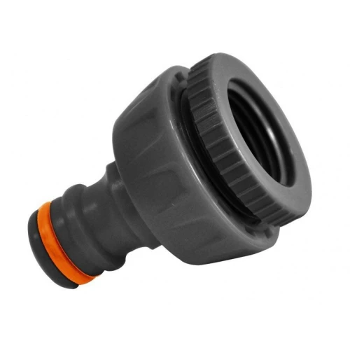 Conector mufa racord pentru furtune irigatii HECHT 08024, 3/4 inch, 1/2 inch, material polipropilena