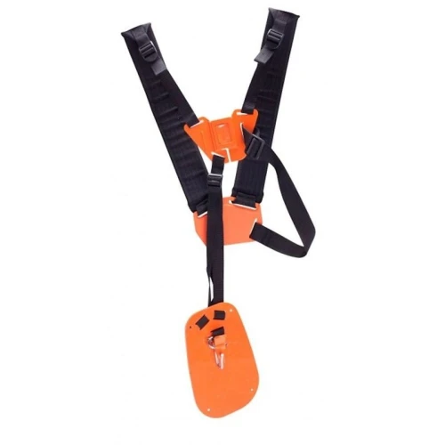 Curea de umar pentru trimmer HECHT 000102, tip ham, culoare negru/portocaliu