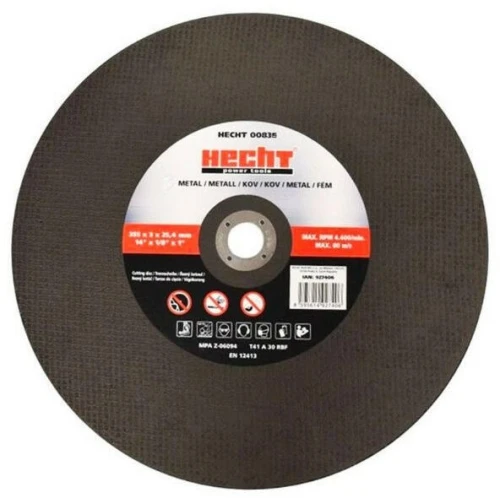 Disc de taiere HECHT 00835, 355 x 25.4 x 3 mm, pentru masina de debitat Hecht 835