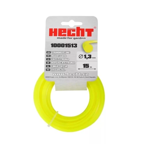 Fir pentru trimmer HECHT 10001513, profil rotund, diametru 1.3 mm, lungime 15 m
