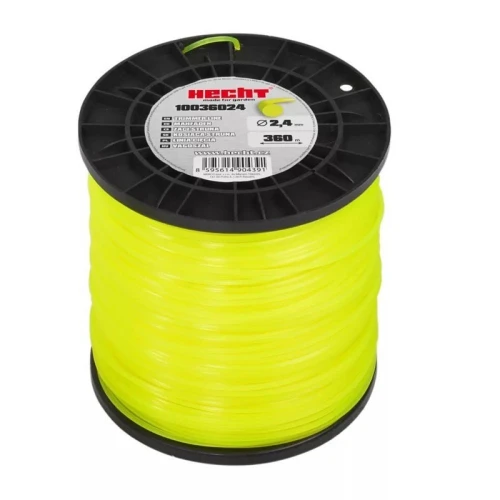 Fir pentru trimmer HECHT 10036024, profil rotund, diametru 2.4 mm, lungime 360 m