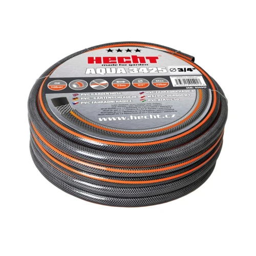 Furtun de gradina cu trei straturi - HECHT AQUA 3425