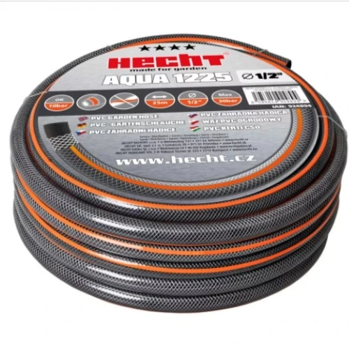 Furtun de gradina, diametru 1/2", lungime 25 m, HECHT AQUA 1225
