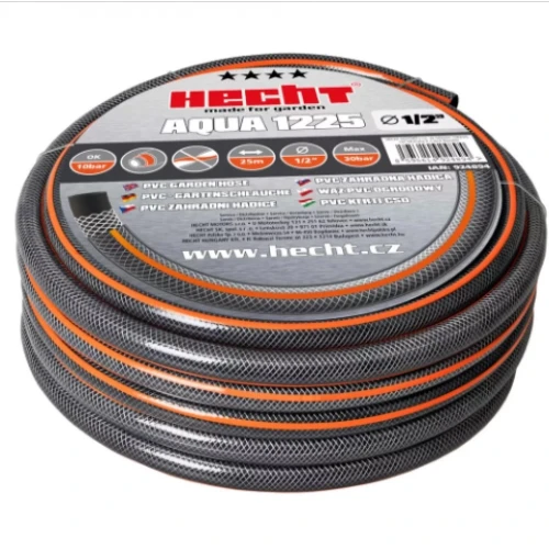 Furtun de gradina, diametru 1/2", lungime 25 m, HECHT AQUA 1225