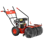 Masina de maturat HECHT 8616 SE, motor benzina, capacitate cilindrica 196 CC, latime maxima de lucru 62 cm, starter electric